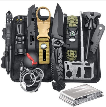 Outdoor Emergency Survival Gear (14 in 1)